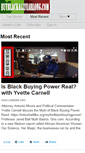 Mobile Screenshot of buyblackallyearlong.com
